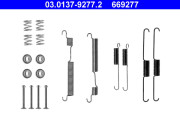 03.0137-9277.2 Sada příslušenství, brzdové čelisti ATE