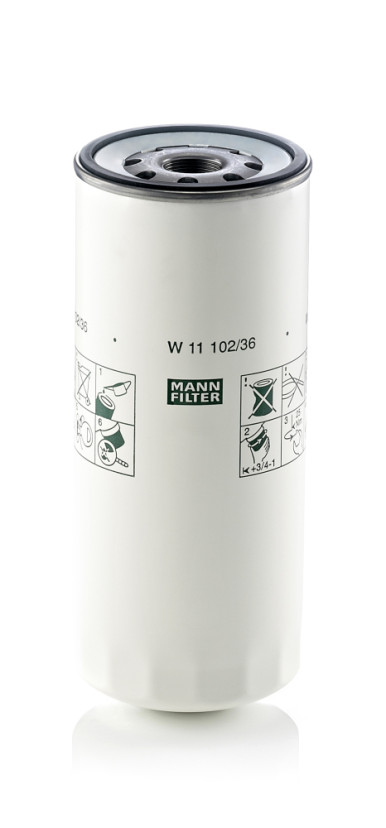 W 11 102/36 Filtr, pracovní hydraulika MANN-FILTER