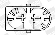 LE705 Větrák, chlazení motoru BorgWarner (BERU)