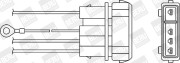 OZH031 Lambda sonda BorgWarner (BERU)