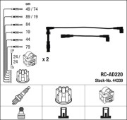 44339 Sada kabelů pro zapalování NGK