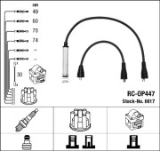 0817 Sada kabelů pro zapalování NGK