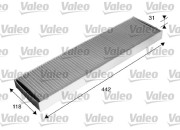 715585 Filtr, vzduch v interiéru VALEO ESSENTIAL VALEO