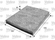 715612 Filtr, vzduch v interiéru VALEO PROTECT VALEO