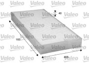 716034 Filtr, vzduch v interiéru CLIMFILTER COMFORT VALEO