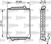 733497 Chladič, chlazení motoru NEW ORIGINAL PART VALEO