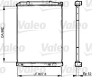 733514 chladici mrizka NEW PART VALEO