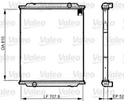 733516 chladici mrizka NEW PART VALEO