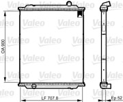 733517 chladici mrizka NEW PART VALEO