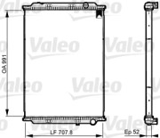 733523 chladici mrizka NEW PART VALEO