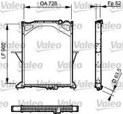 735017 Chladič, chlazení motoru NEW ORIGINAL PART VALEO