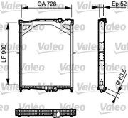 735018 Chladič, chlazení motoru NEW ORIGINAL PART VALEO