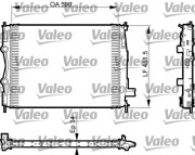 735380 Chladič, chlazení motoru VALEO