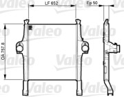 818880 Chladič turba NEW PART VALEO