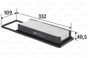 585193 Vzduchový filtr VALEO