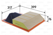 585458 Vzduchový filtr VALEO