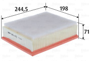 585472 Vzduchový filtr VALEO
