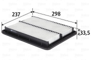 585478 Vzduchový filtr VALEO
