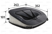 585802 Vzduchový filtr VALEO