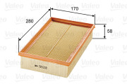 585308 Vzduchový filtr VALEO
