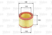 585600 Vzduchový filtr VALEO