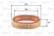 585606 Vzduchový filtr VALEO