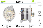 200075 generátor VALEO CORE-FLEX VALEO