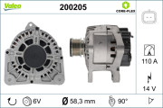 200205 generátor VALEO CORE-FLEX VALEO