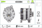 433364 generátor VALEO RE-GEN REMANUFACTURED VALEO