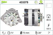 433375 generátor VALEO RE-GEN REMANUFACTURED VALEO