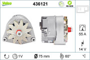 436121 generátor VALEO RE-GEN REMANUFACTURED VALEO