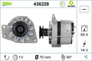 436228 generátor VALEO RE-GEN REMANUFACTURED VALEO