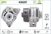 436257 generátor VALEO RE-GEN REMANUFACTURED VALEO