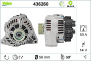 436260 generátor VALEO RE-GEN REMANUFACTURED VALEO