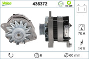 436372 generátor VALEO RE-GEN REMANUFACTURED VALEO