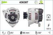 436387 generátor VALEO RE-GEN REMANUFACTURED VALEO