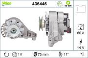 436446 generátor VALEO RE-GEN REMANUFACTURED VALEO