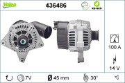 436486 generátor VALEO RE-GEN REMANUFACTURED VALEO