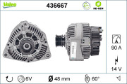 436667 generátor VALEO RE-GEN REMANUFACTURED VALEO