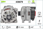 436679 generátor VALEO RE-GEN REMANUFACTURED VALEO