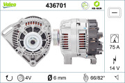 436701 generátor VALEO RE-GEN REMANUFACTURED VALEO