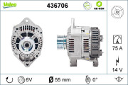 436706 generátor VALEO RE-GEN REMANUFACTURED VALEO