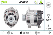 436736 generátor VALEO RE-GEN REMANUFACTURED VALEO