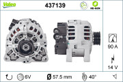 437139 generátor VALEO RE-GEN REMANUFACTURED VALEO