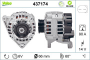 437174 generátor VALEO RE-GEN REMANUFACTURED VALEO