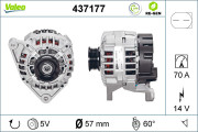 437177 generátor VALEO RE-GEN REMANUFACTURED VALEO