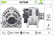 437340 generátor VALEO RE-GEN REMANUFACTURED VALEO