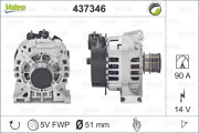 437346 generátor VALEO RE-GEN REMANUFACTURED VALEO