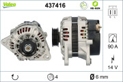 437416 generátor VALEO RE-GEN REMANUFACTURED VALEO