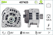 437423 generátor VALEO RE-GEN REMANUFACTURED VALEO